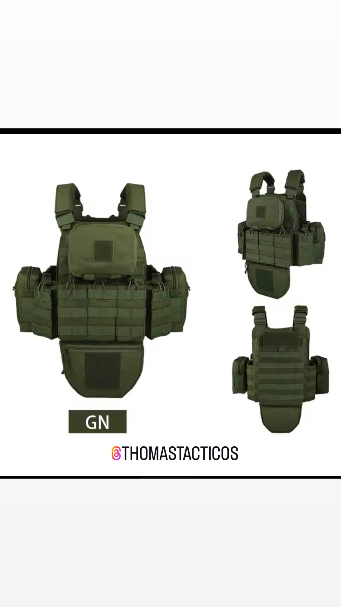 Chaleco nivel 3 porta placas