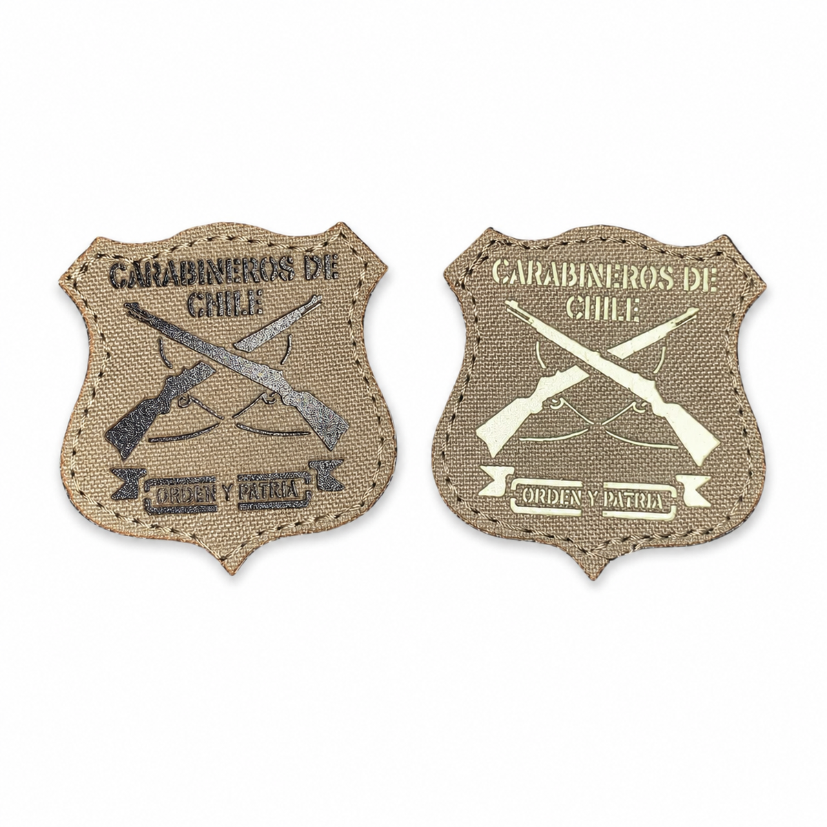 Parche escudo carabinero