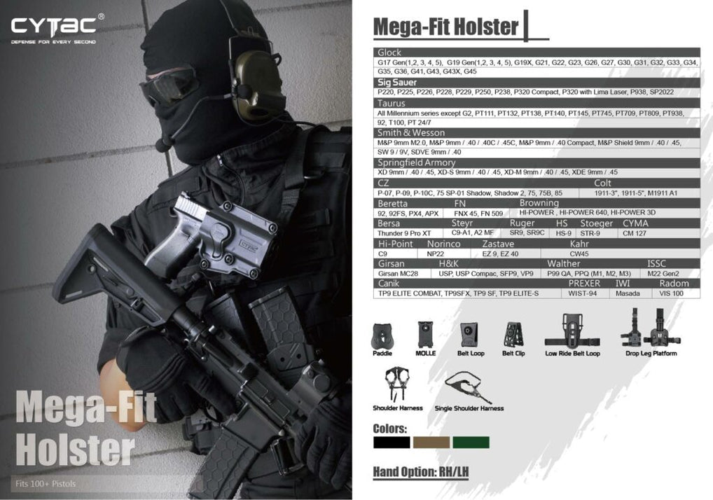 Cytac Mega-Fit Holster