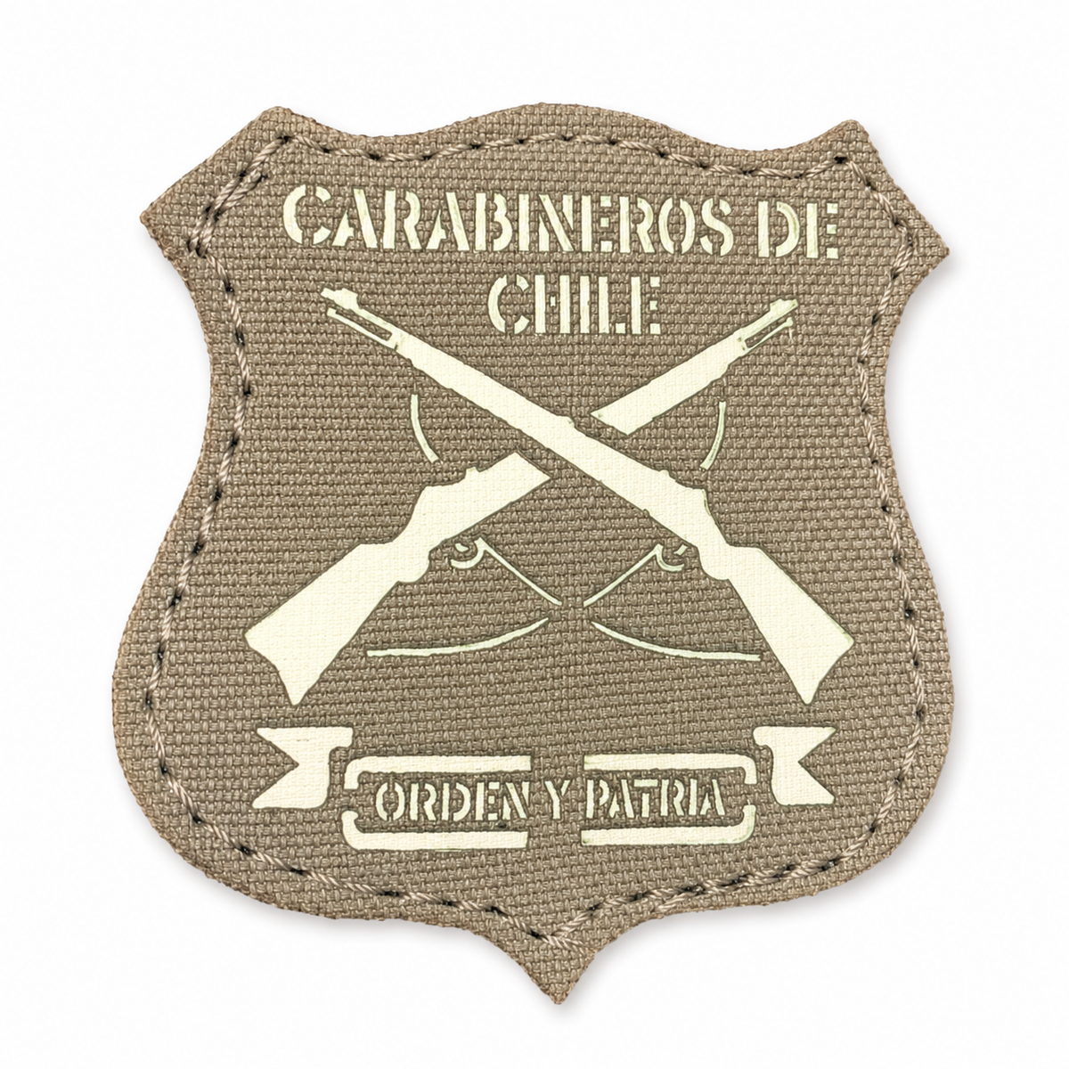 Parche escudo carabinero