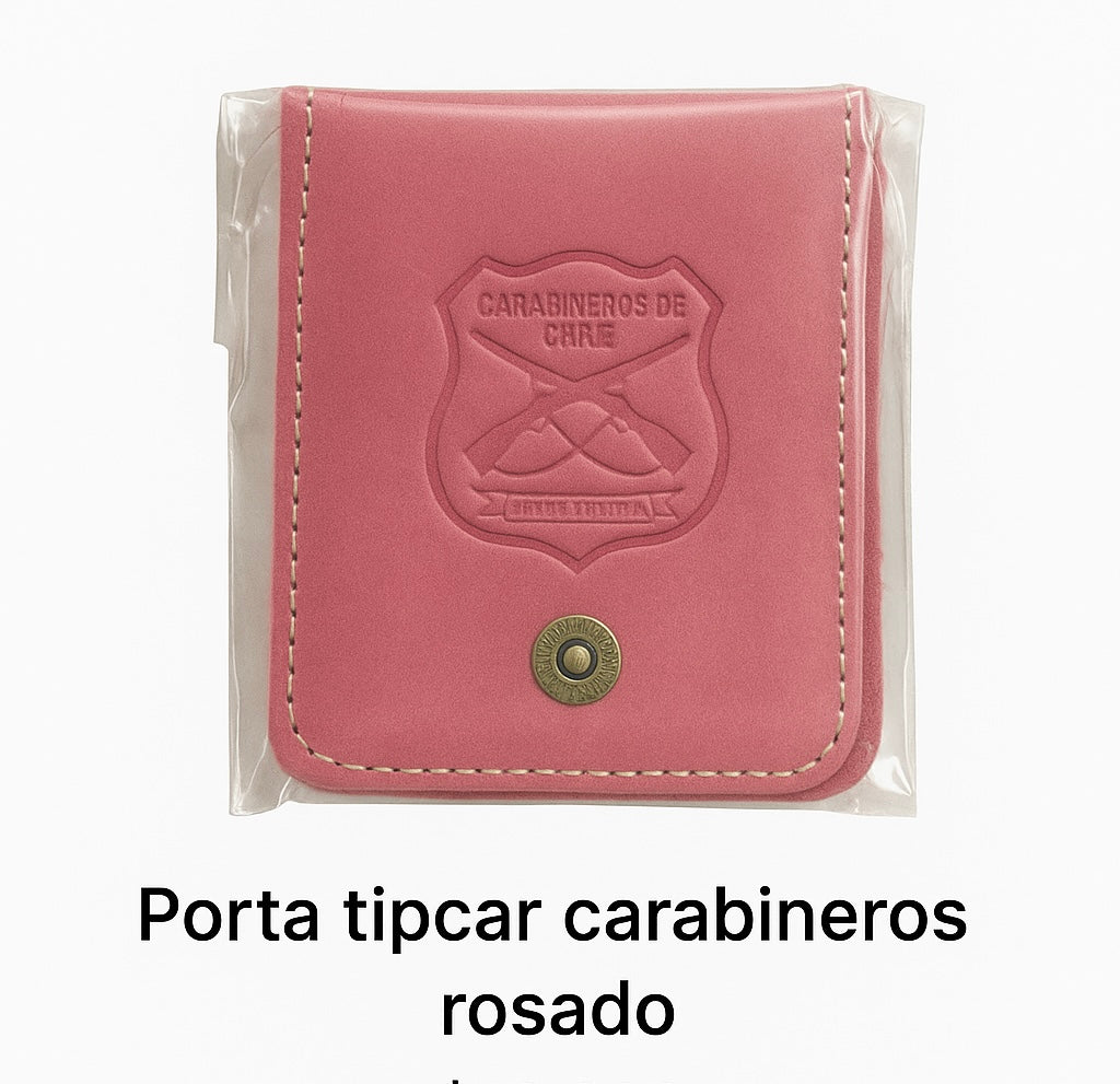 Porta TIP Carabineros Rosado