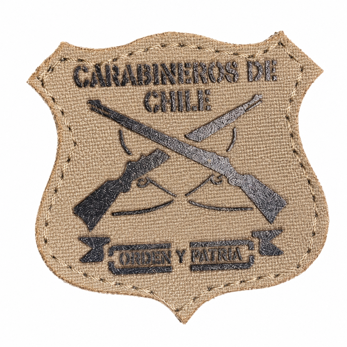 Parche escudo carabinero