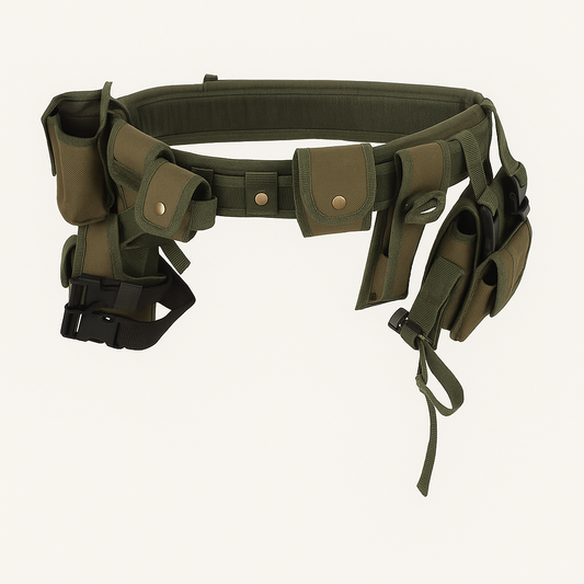 Cinturón NA Táctico (Tejido Verde) para Carabineros
